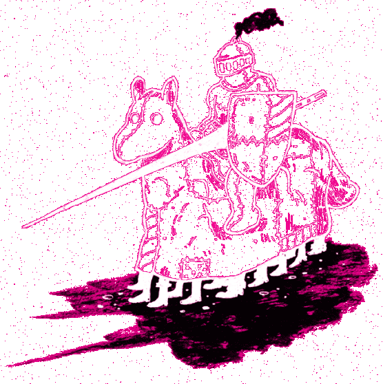 Graphic of a knight