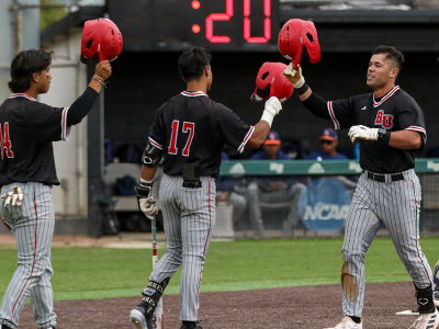 baseball players celebrating