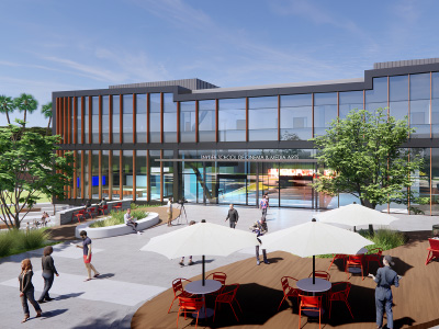 a rendering of the new CMA building